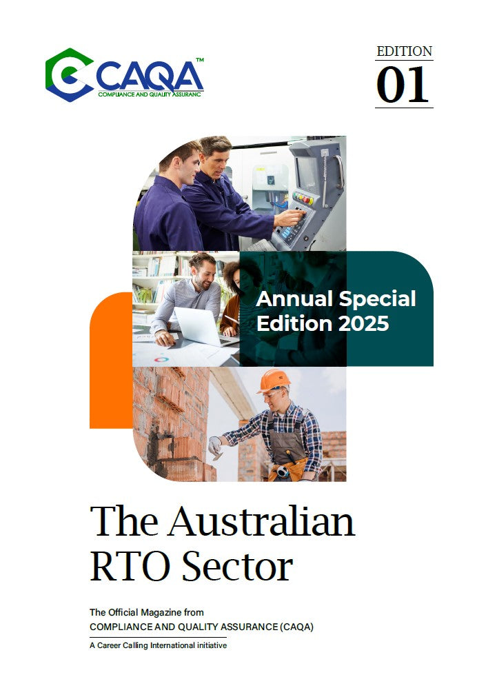 The Australian RTO Sector - Annual Special Edition 2025 - magazine cover